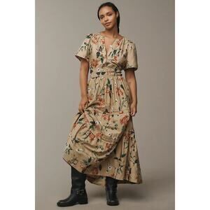 Anthropologie The Somerset Floral Maxi Dress XL